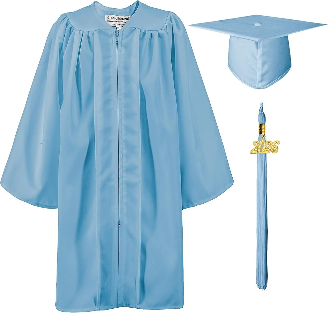 GraduationMall Matte Kindergarten Graduation Gown Cap Set with 2026 Tassel | Amazon (US)