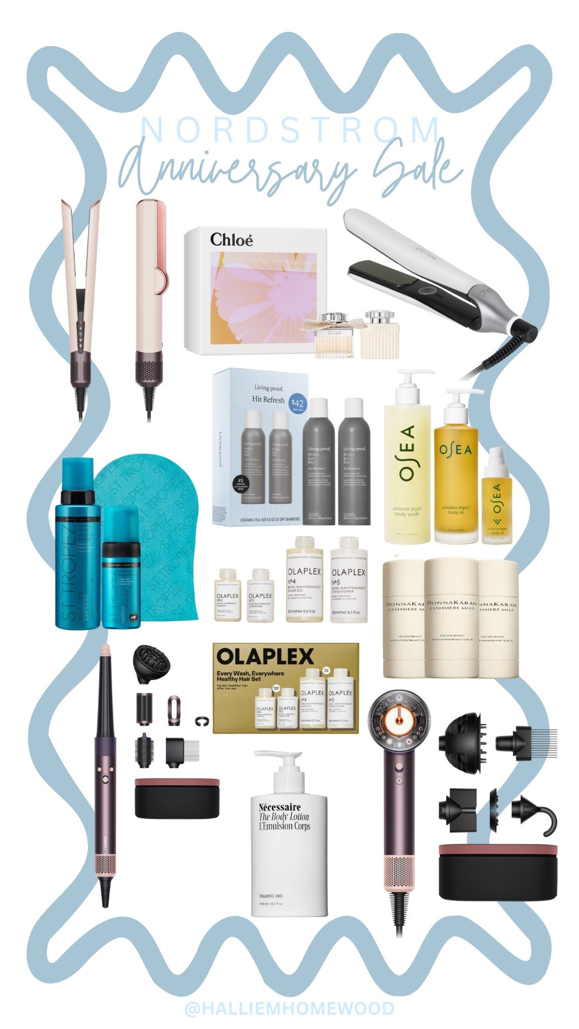 My beauty picks from the Nordstrom Anniversary Sale. My favorite perfume, self tanner, shampoo and conditioner, and straightener are all on sale! I bought the Dyson airstrait as my sale purchase and I cannot wait to try it!

#LTKSaleAlert #LTKBeauty