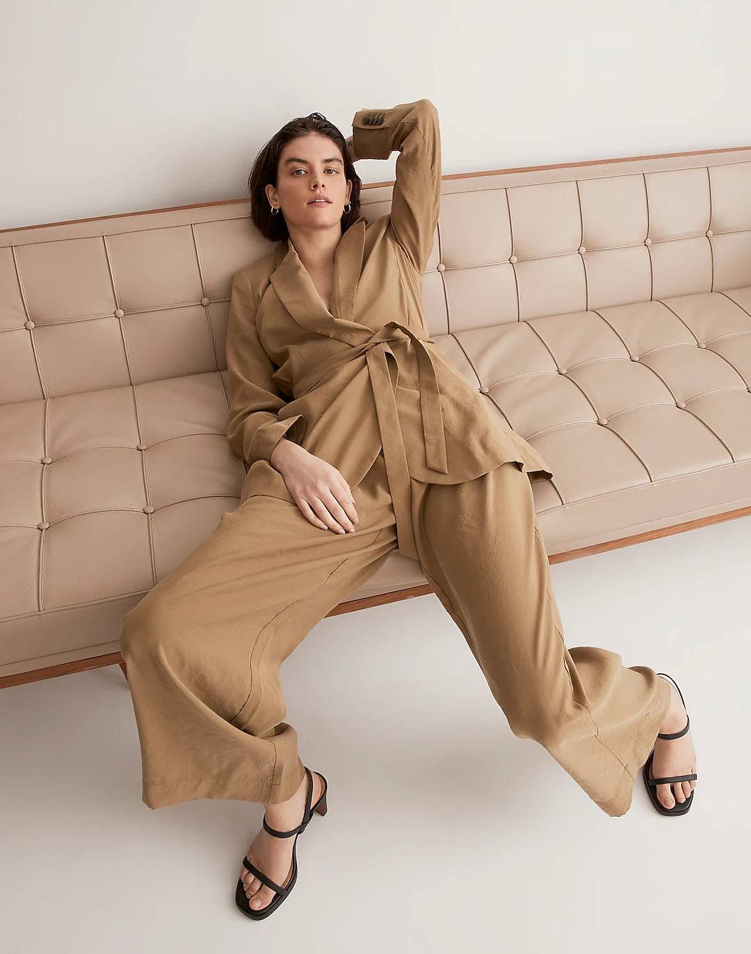 The Drapey Tie-Waist Blazer | Madewell