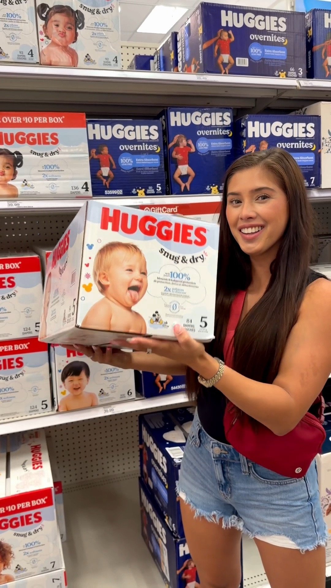 #ad Back-to-school shopping isn’t just for the big kids… it’s the perfect time to stock up for your little ones too! 🤍🛒

I’m grabbing our @Huggies essentials while @Target is running one of their best diaper deals of the season!
✨ August 23–29
🍼 Spend $100 on eligible Huggies products
🎁 Get a $20 Target GiftCard

I love that I can shop in-store, use Drive Up, or order everything on Target.com—whatever works best that day!
So if @Huggies are already your go-to, now is the time to stock up and save before this deal ends! 💙

💰 Offer: Target Circle Deal: $20 Target GiftCard with $100 select baby care purchase
❗️Eligibility: Target Circle Membership
Availability: Sunday August 23rd- Saturday August 29th, 2026, offer expires at 11:59pmPT.
Terms & Conditions: Category Deal. Valid in store or online. Limit one coupon/deal per Target Circle account. No other same department/category coupon/deal/bonus will apply. Offer excludes items sold & shipped by Target Plus™ Partners and clearance items. Void if copied, scanned, altered, transferred, purchased, sold or prohibited by law. Coupon/deal expires at 11:59pm PT. Item(s) may not be available at all stores. Gift cards and tax will not be included in determining purchase total. Target GiftCard not valid as payment on this purchase; terms and conditions apply. Quantities limited; no rain checks. No cash value. For full details on our Price Match policy, see Target.com/PriceMatch

#TargetPartner #Huggies #HuggiesPartner #Target #LTKmom #LTKbaby #LTKbacktoschool

#LTKSaleAlert #LTKBaby #LTKmomlife