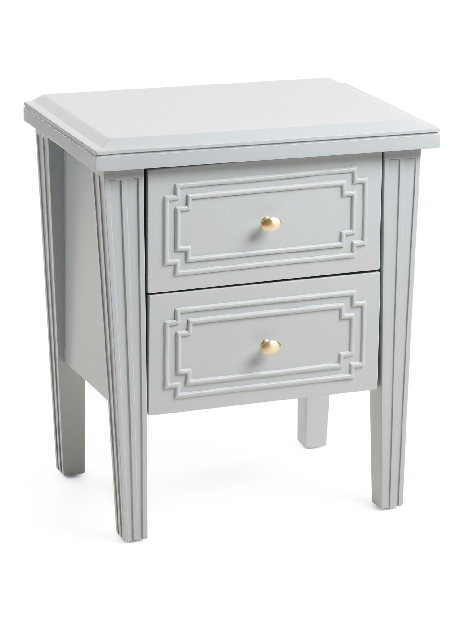 26in 2 Drawer Side Table | Marshalls