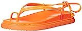 NINE WEST Women's SAREST3 Sandal, Orange, 6 | Amazon (US)