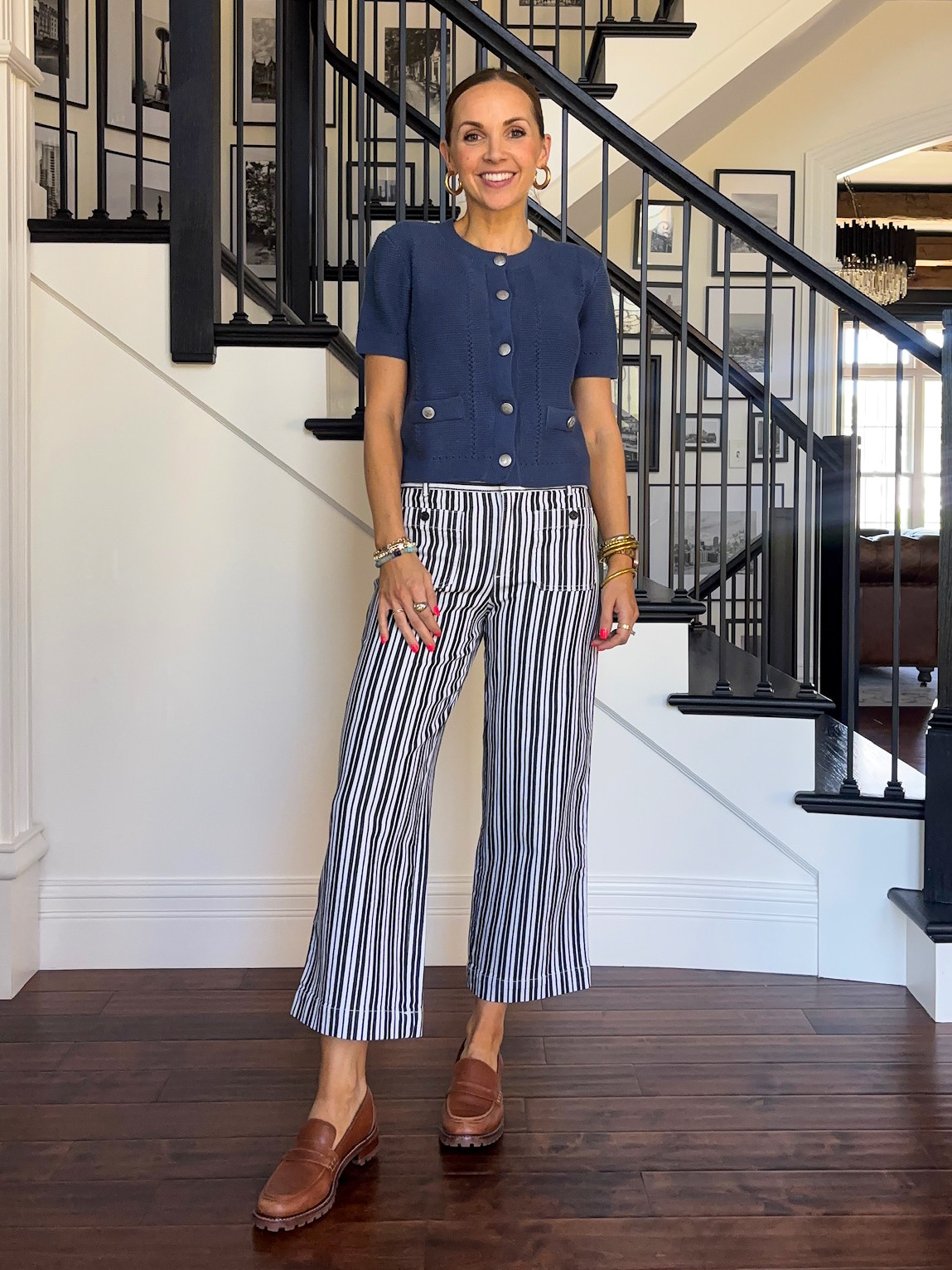 These striped cropped pants from @loft are such a fun workwear wardrobe addition. 

#LTKFindsUnder100 #LTKStyleTip #LTKWorkwear