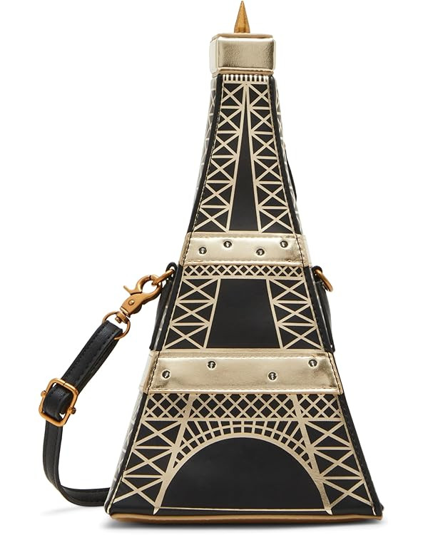 Betsey Johnson Betsey in Paris Crossbody, Black | Amazon (US)