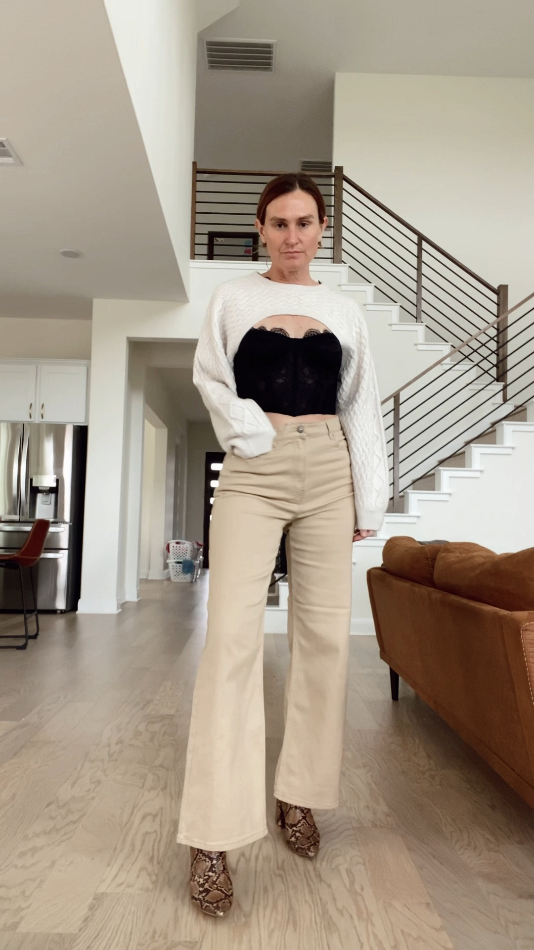 These pants are $16 and I have in multiple colors. I’m wearing a size 8. Grab these before they’re done. They’re THAT good !

#LTKunder50 #LTKsalealert #LTKstyletip