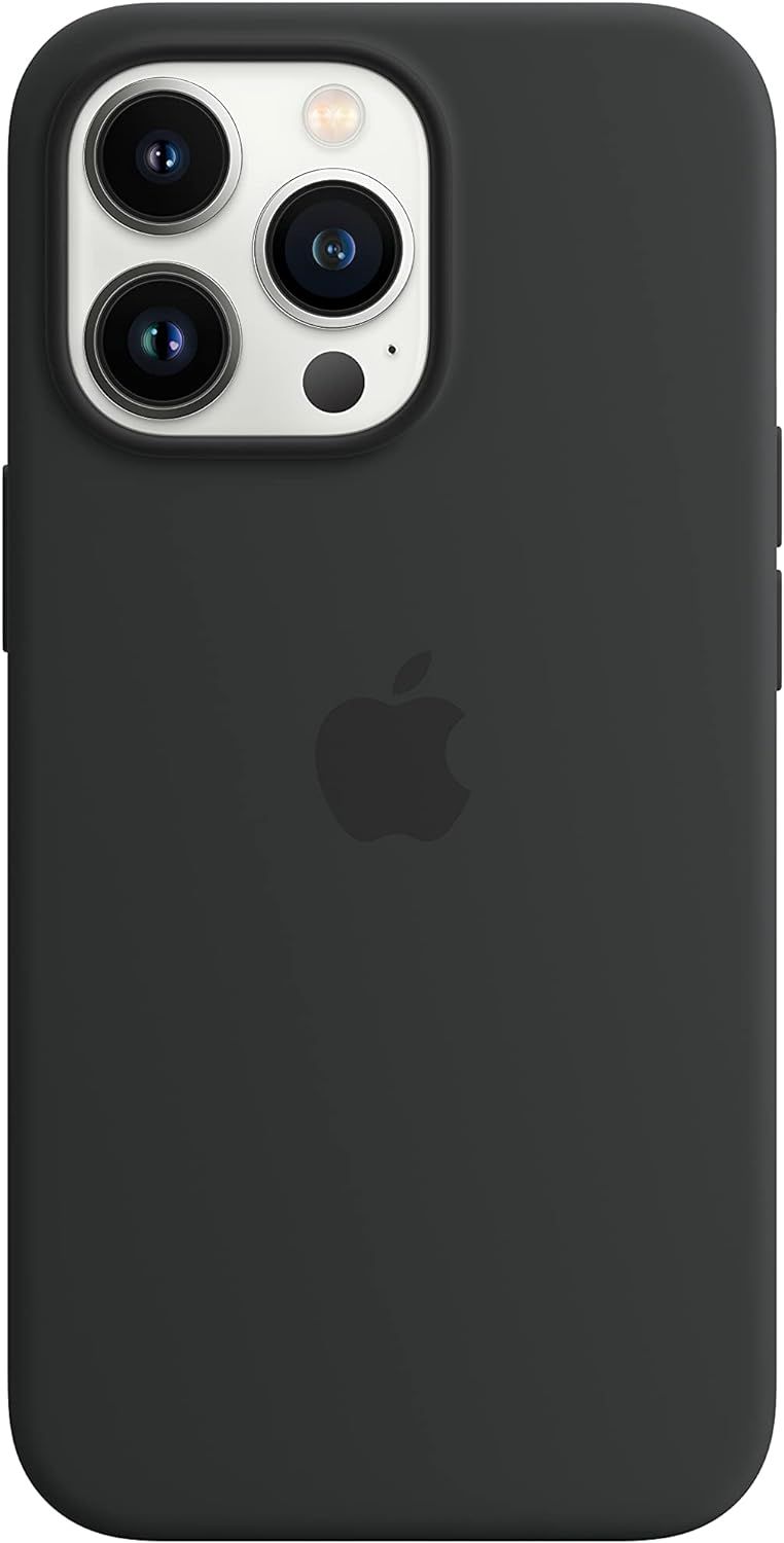 Apple iPhone 13 Pro Silicone Case with MagSafe - Midnight | Amazon (US)