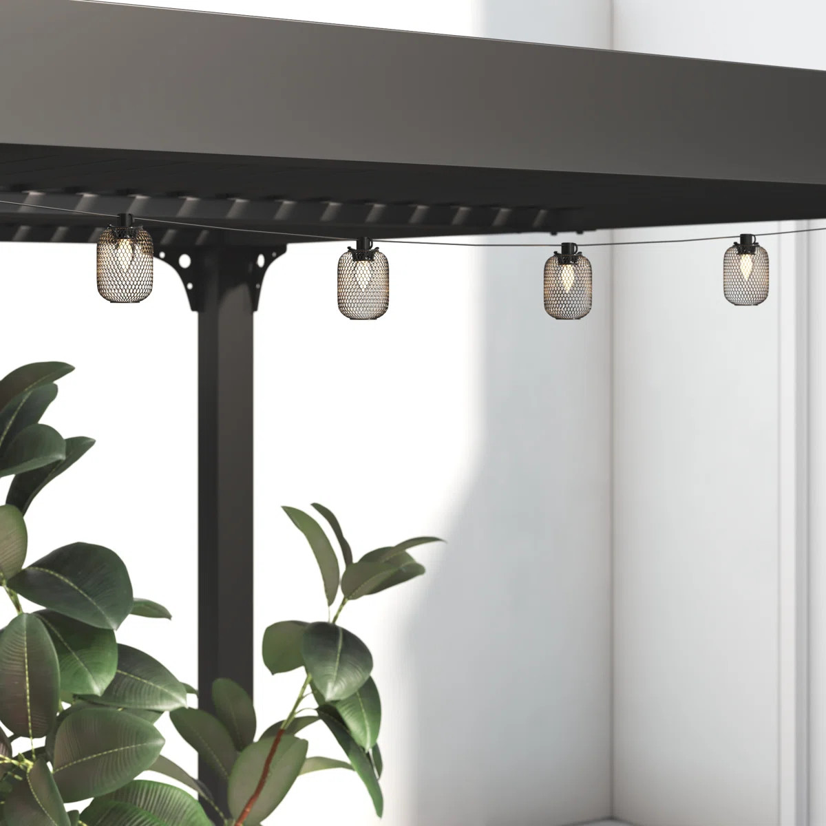 Wally Outdoor 10 - Bulb 120'' Plug-in String Light | Wayfair North America