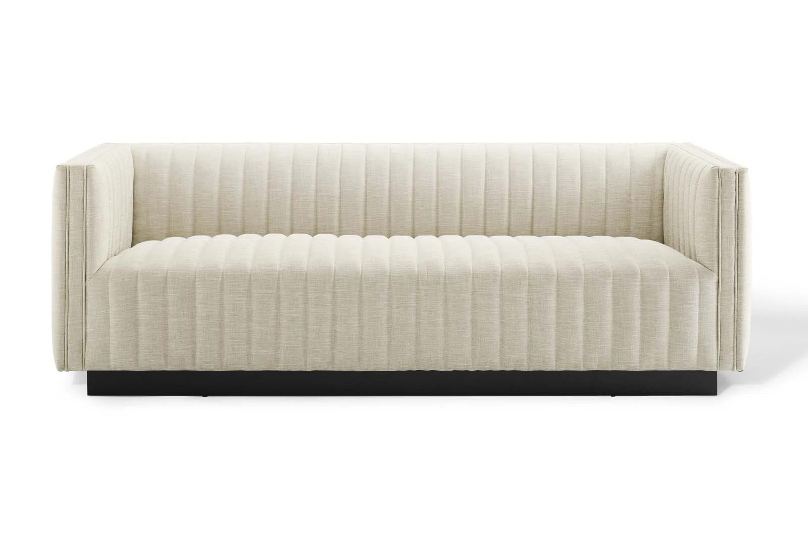 Cayman 84" Tuxedo Arm Sofa | Wayfair Professional
