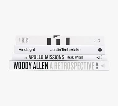 Modern Dust Jacket ColorStak Books - Set of 4 | Pottery Barn (US)