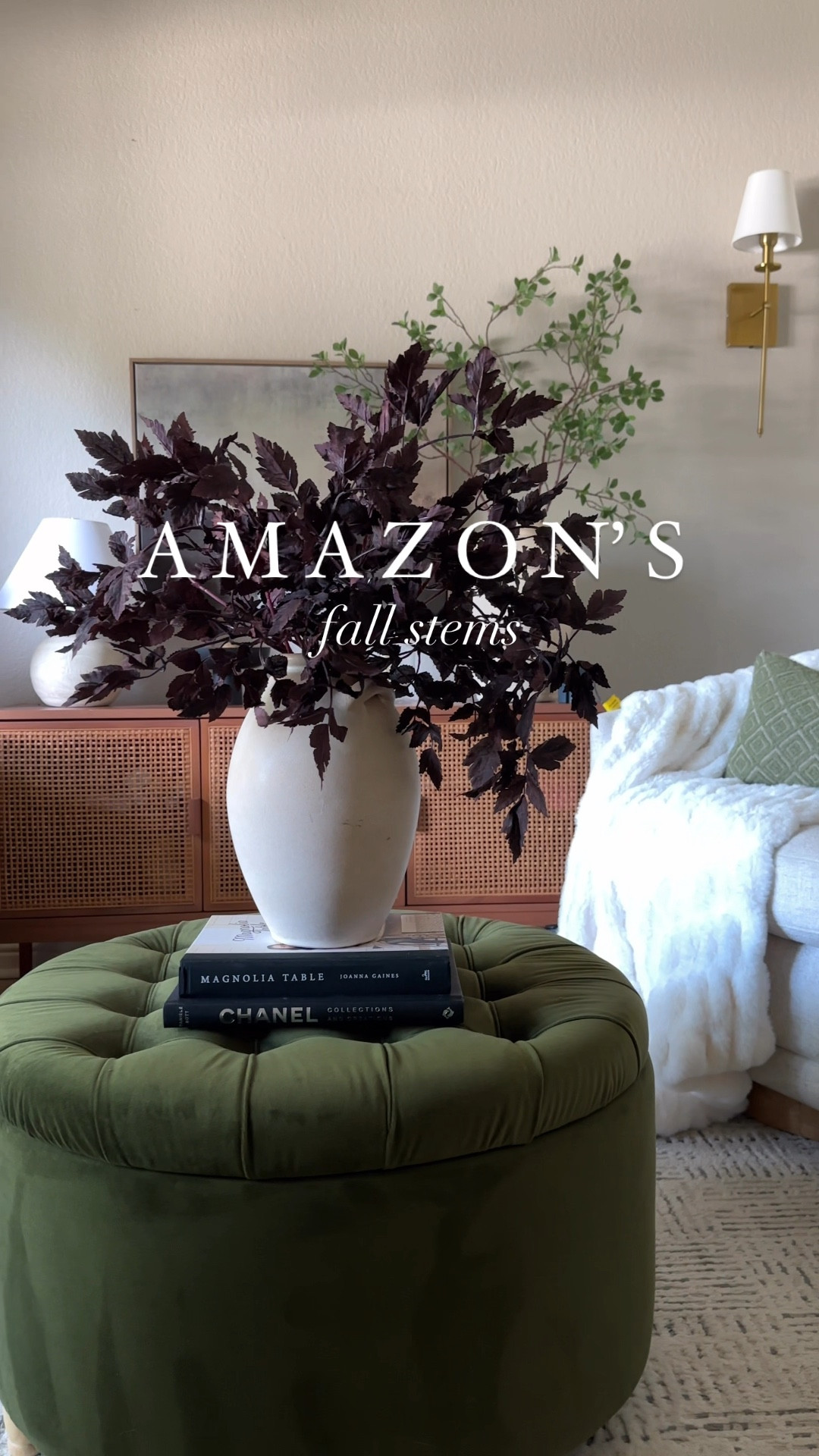 Amazon’s Fall Stems! Love these plum fall stems! 🍂🫶🏼🤎

#LTKVideo #LTKHome #LTKSeasonal