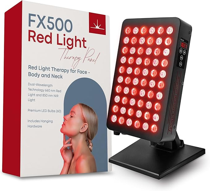 Red Light Therapy for Body & Face - FSA Eligible - 660nm & 850nm Infrared Red Light Therapy Panel... | Amazon (US)