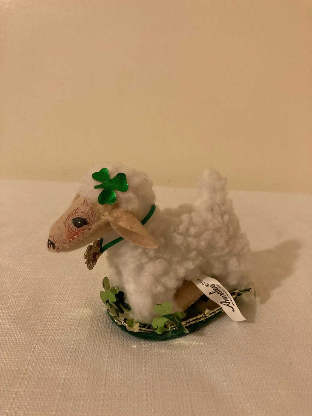 Annalee Irish Lamb St. Patrick’s Day Doll Green Bed Of Shamrocks Paddy’s 2009 5” long | Etsy (US)