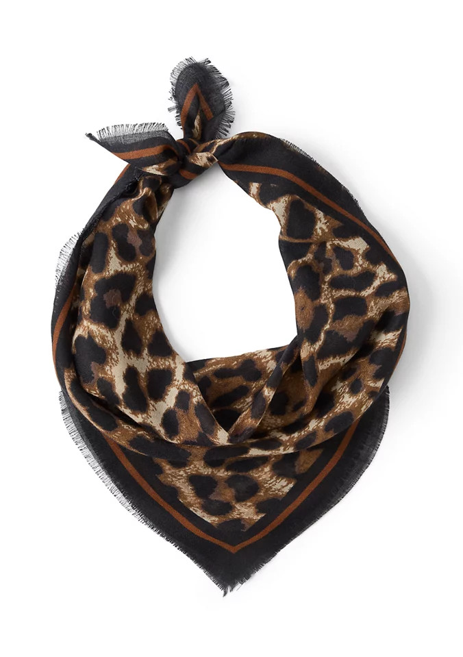 Small Leopard Copenhagen Square Scarf | Belk
