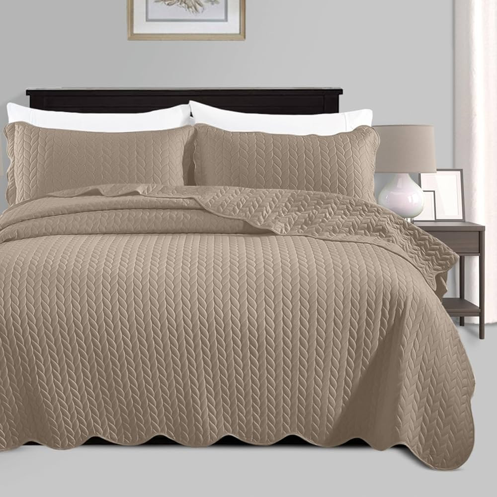 IR Imperial Rooms Queen Quilt Bedding Set Size (90" x 96") + 2 Pillow Shams (20" x 26"+ 2") - 3 P... | Amazon (US)