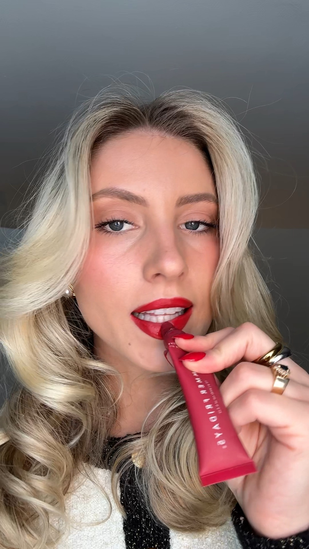 Red lips for tonight’s Christmas party! All makeup used linked 🥰 

#LTKSeasonal #LTKWatchNow #LTKHoliday