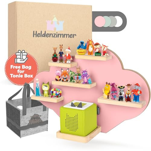 Heldenzimmer - Tonie Shelf Cloud for Tonie and Tonie Box - Tonie Storage for All Your Tonie Accessories | Amazon (US)