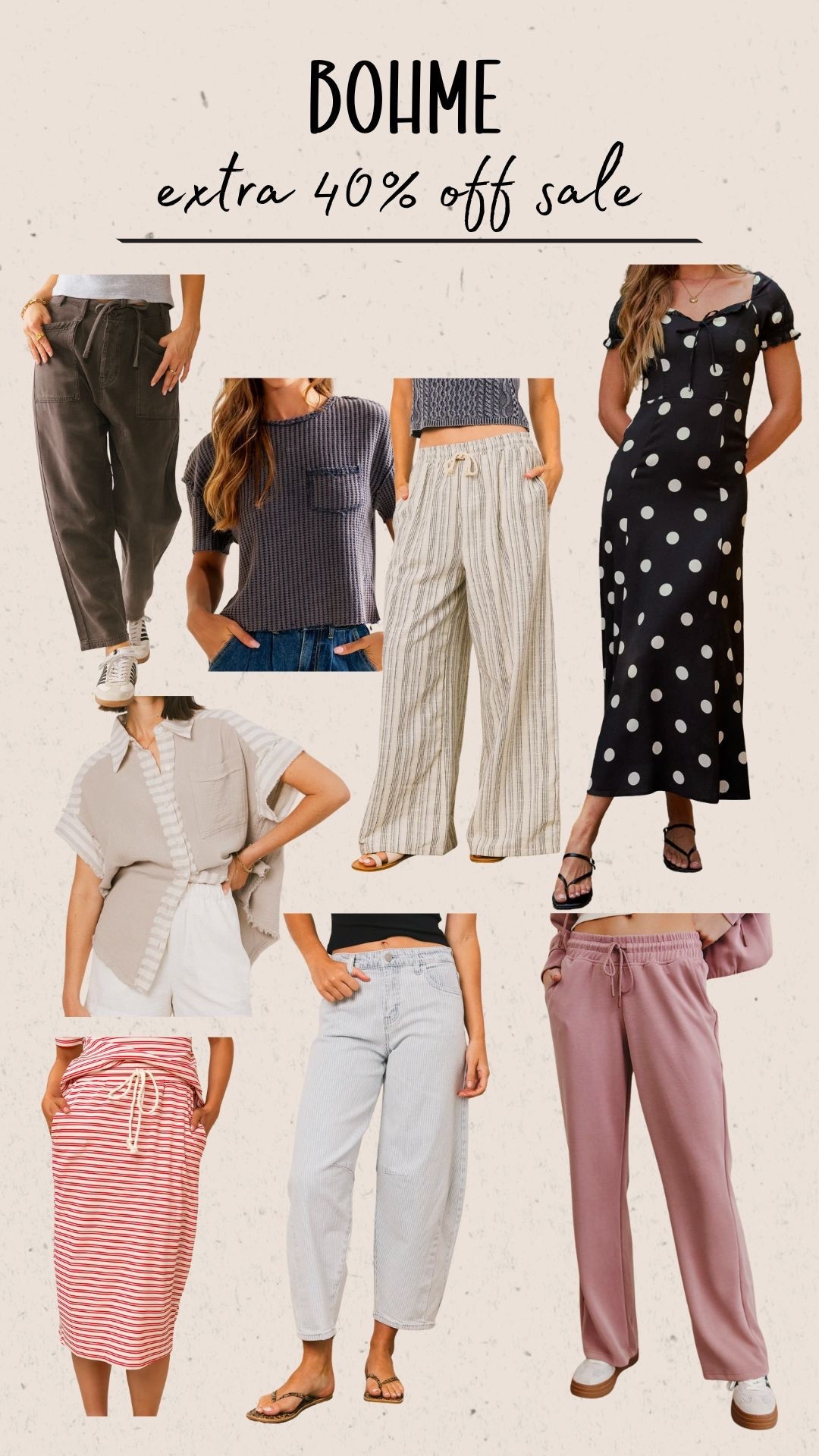 Take an extra 40% off all sale items at Bohme! 

#momfashion #momootd #millennial 

#LTKSaleAlert