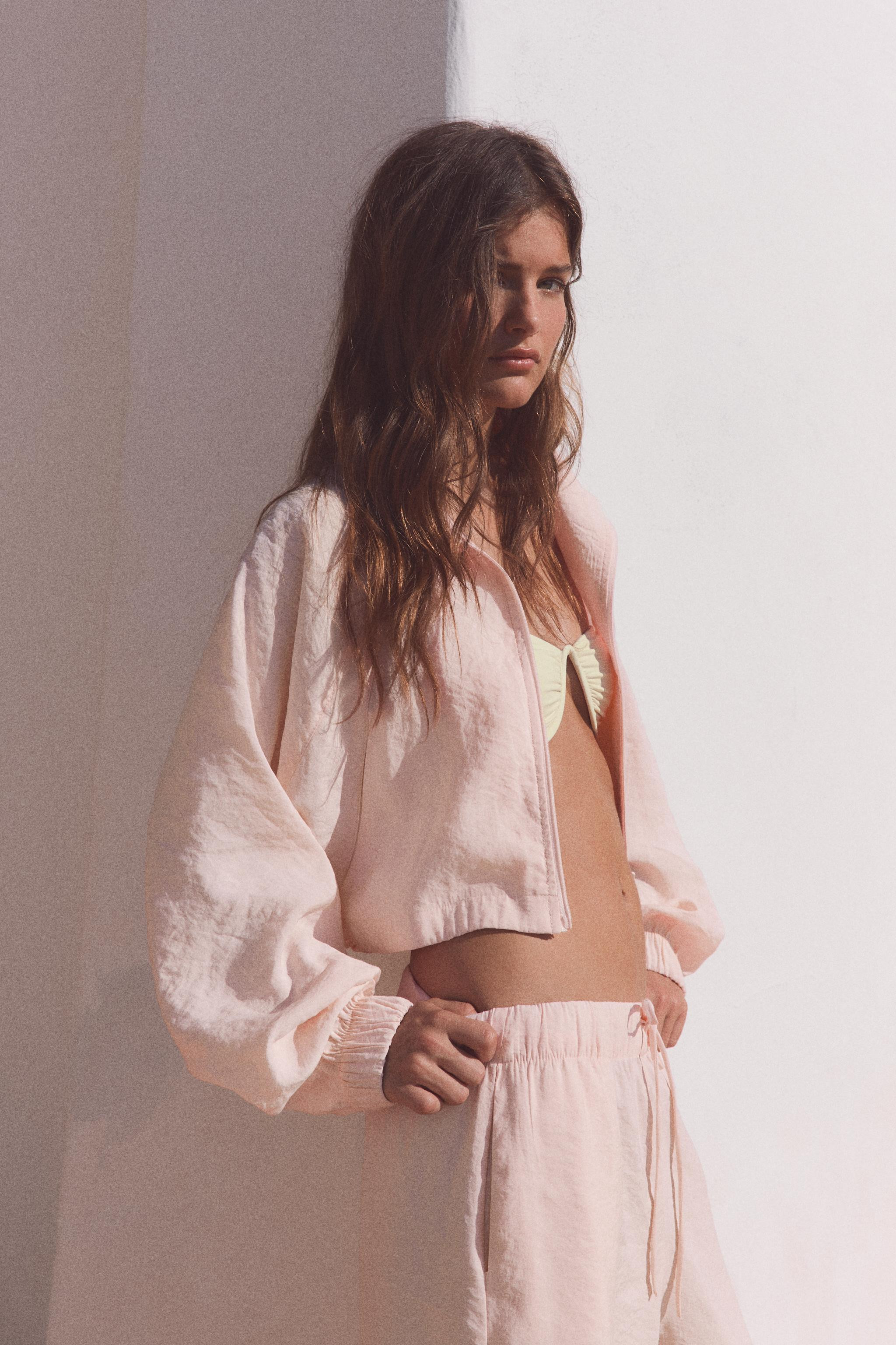 FLUID CROPPED JACKET | Zara UK