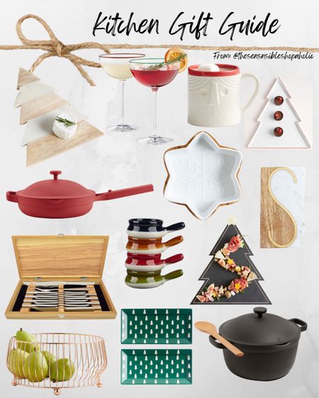 Kitchen gift guide gifts for the hostess gifts cook home gifts Christmas holiday entertaining marble cutting board pots and pans 

#LTKHoliday #LTKhome #LTKunder50