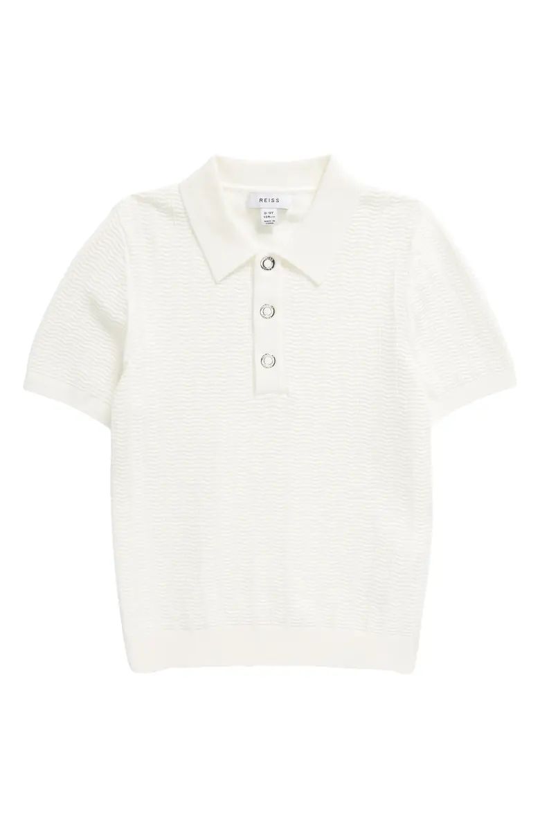Kids' Pascoe Jr. Textured Polo Sweater | Nordstrom