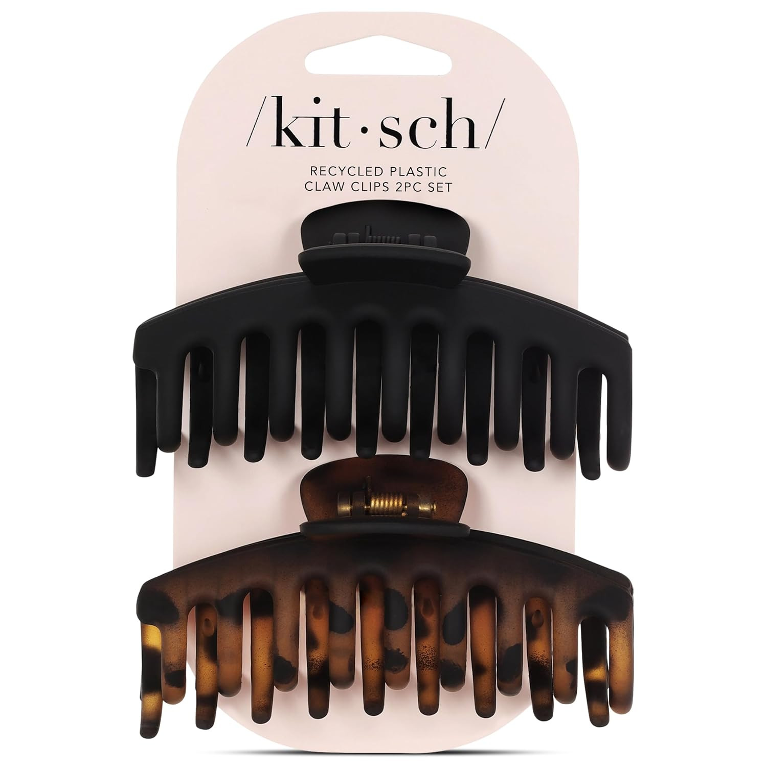 Kitsch Large Hair Clips For Women - Durable Recycled Plastic Claw Clips for Styling & Updos | Sec... | Amazon (US)
