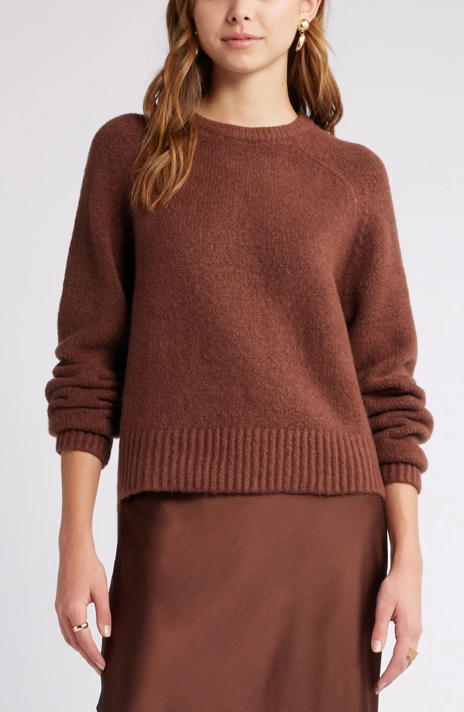 Boxy Crewneck Sweater | Nordstrom