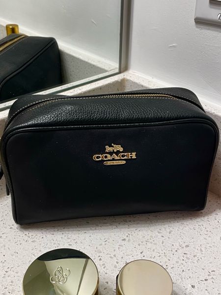 The best makeup and skincare bag. 100% leather and nylon. It’s a luxurious decor for a vanity or dresser. It’s perfect for traveling Stunning 🤩 

#LTKsalealert #LTKhome #LTKunder100