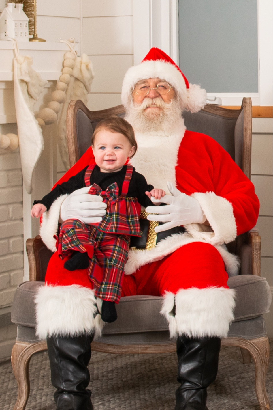Cutest little Santa outfit you’ve ever seen!
Got nothing but compliments on this. Love the pattern and the little flared pants. 
Also comes in white. I would size down, this is 6-9 and she’s 8 months and it’s big.

#LTKunder50 #LTKbaby #LTKHoliday