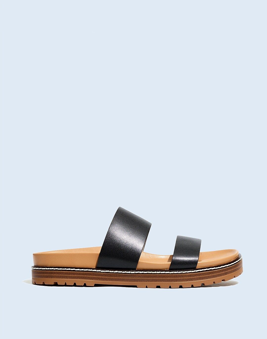 The Charley Double-Strap Slide Sandal | Madewell