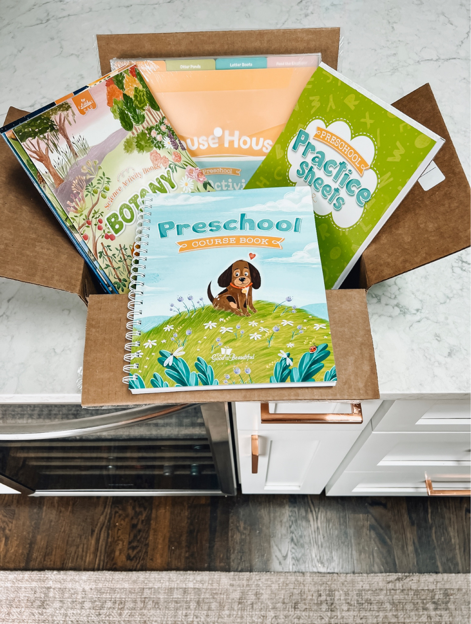 Preschool / kindergarten homeschool  round up part one. We are using The Good and the Beautiful curriculum as our main foundation this year. 🤍🌿🧺✏️

#LTKHome #LTKBacktoSchool #LTKKids