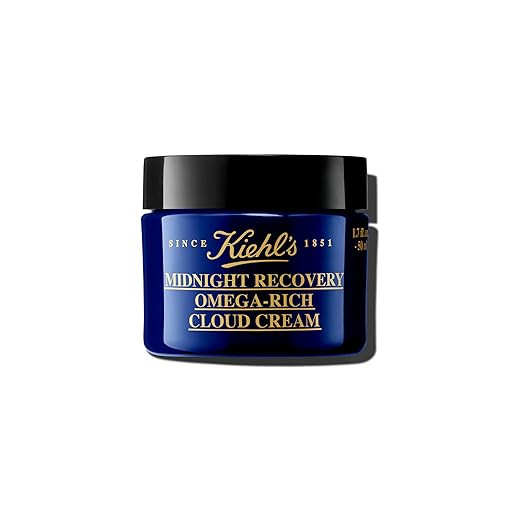 Kiehl's Midnight Recovery Omega Rich Botanical Night Cream, Overnight Renewing Face Moisturizer, ... | Amazon (US)