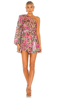 HEMANT AND NANDITA Kilim Mini Dress in Pink from Revolve.com | Revolve Clothing (Global)