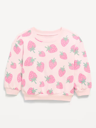Printed Crew-Neck Sweatshirt for Baby | Old Navy (US)