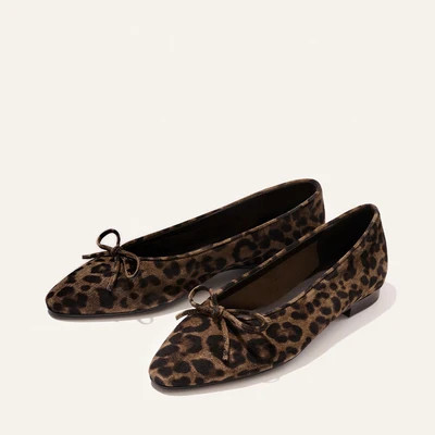 The Salamanca - Brown Leopard Suede | Margaux