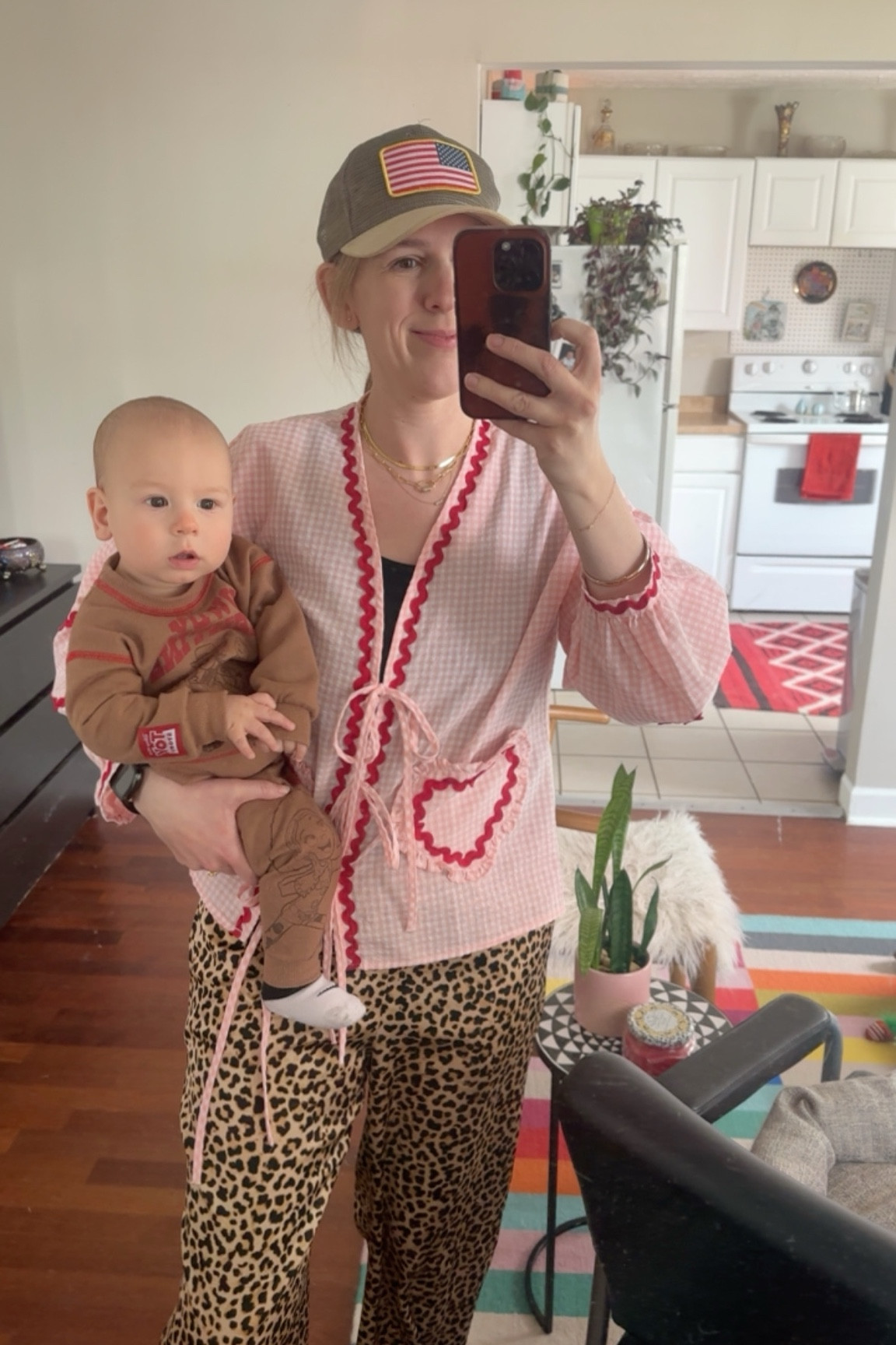 Sale alert 🚨 leopard pants are now $24 with all sizes available! I ended up sizing down to a small. Cute elevated comfy option versus throwing on my trusty sweatpants! 

#LTKStyleTip #LTKSaleAlert #LTKFindsUnder50