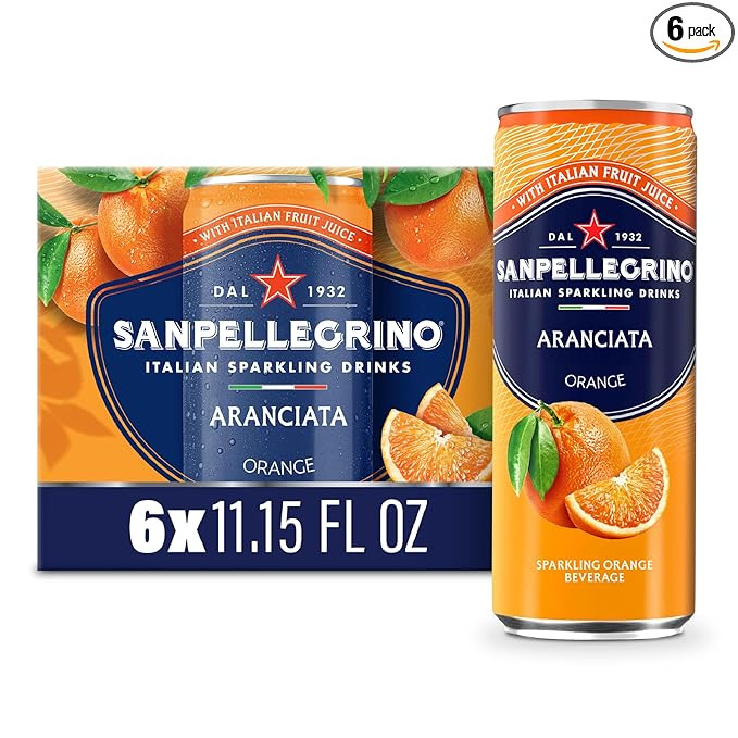 SanPellegrino Aranciata Can 330ml | Amazon (US)