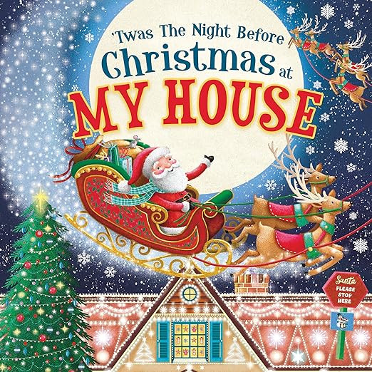'Twas the Night Before Christmas at My House: A Twist on a Classic Christmas Tale and Fun Stockin... | Amazon (US)