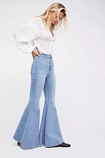 Just Float On Flare Jeans | Free People (Global - UK&FR Excluded)