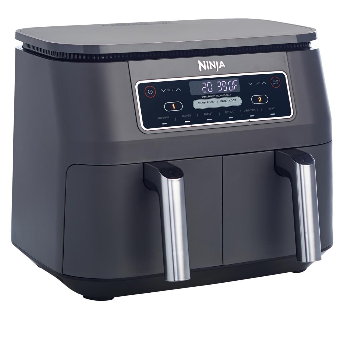 Ninja Foodi 6-in-1
8-Quart DualZone Air Fryer with Broil Rack - 9608435 | HSN | HSN