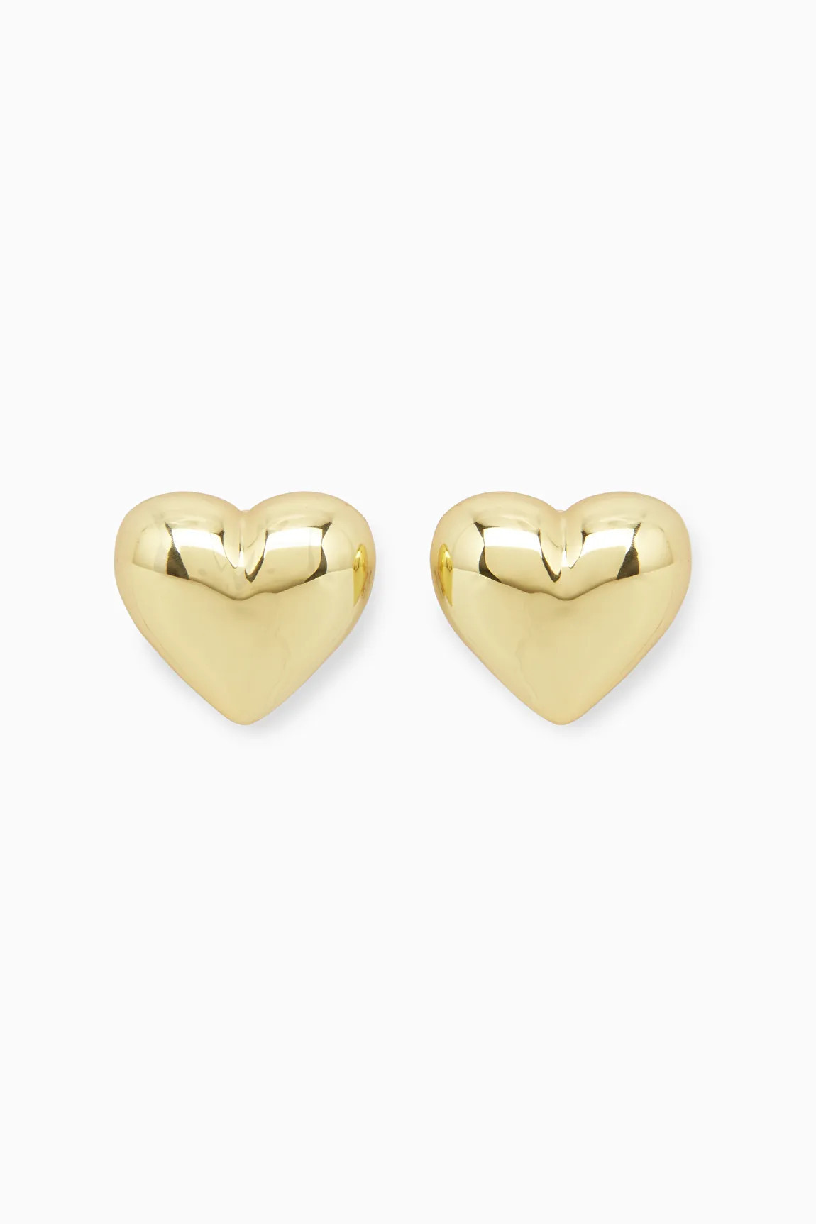 OHRCLIPS IN HERZFORM - Gold - Accessories - COS | COS (EU)