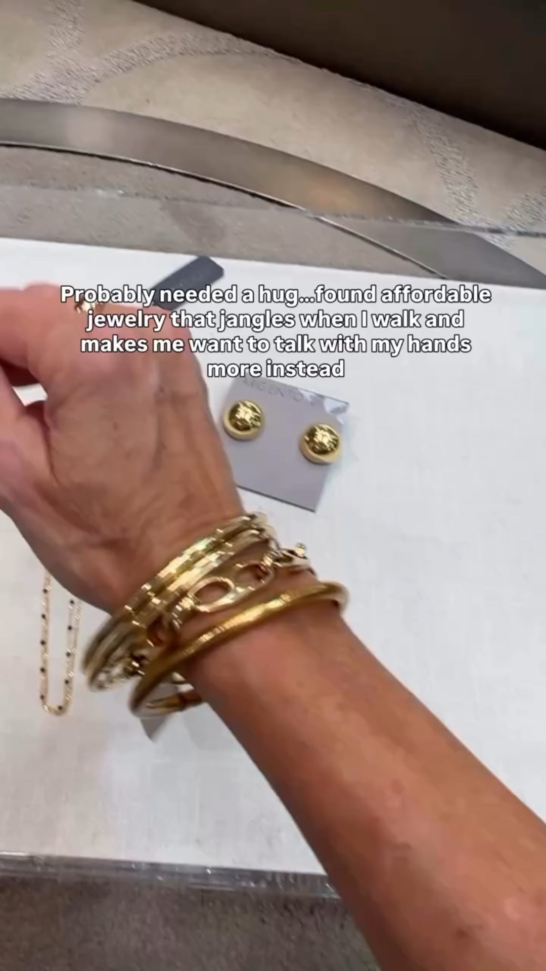 Is it just me or does anyone else feel fancier when people can hear you coming because of your jewelry?? Easy pieces to layer with any outfit- they elevate even a white tee. Grab them before the sale ends! @mystoryjewelry 

#LTKHoliday #LTKGiftGuide #LTKSeasonal