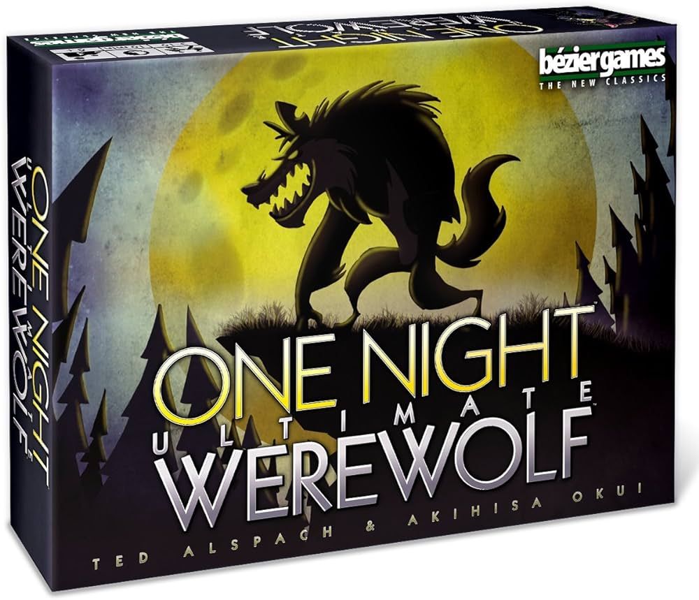 Bezier Games One Night Ultimate Werewolf Strategy               
Material: Cardboard 

Number Of ... | Amazon (US)