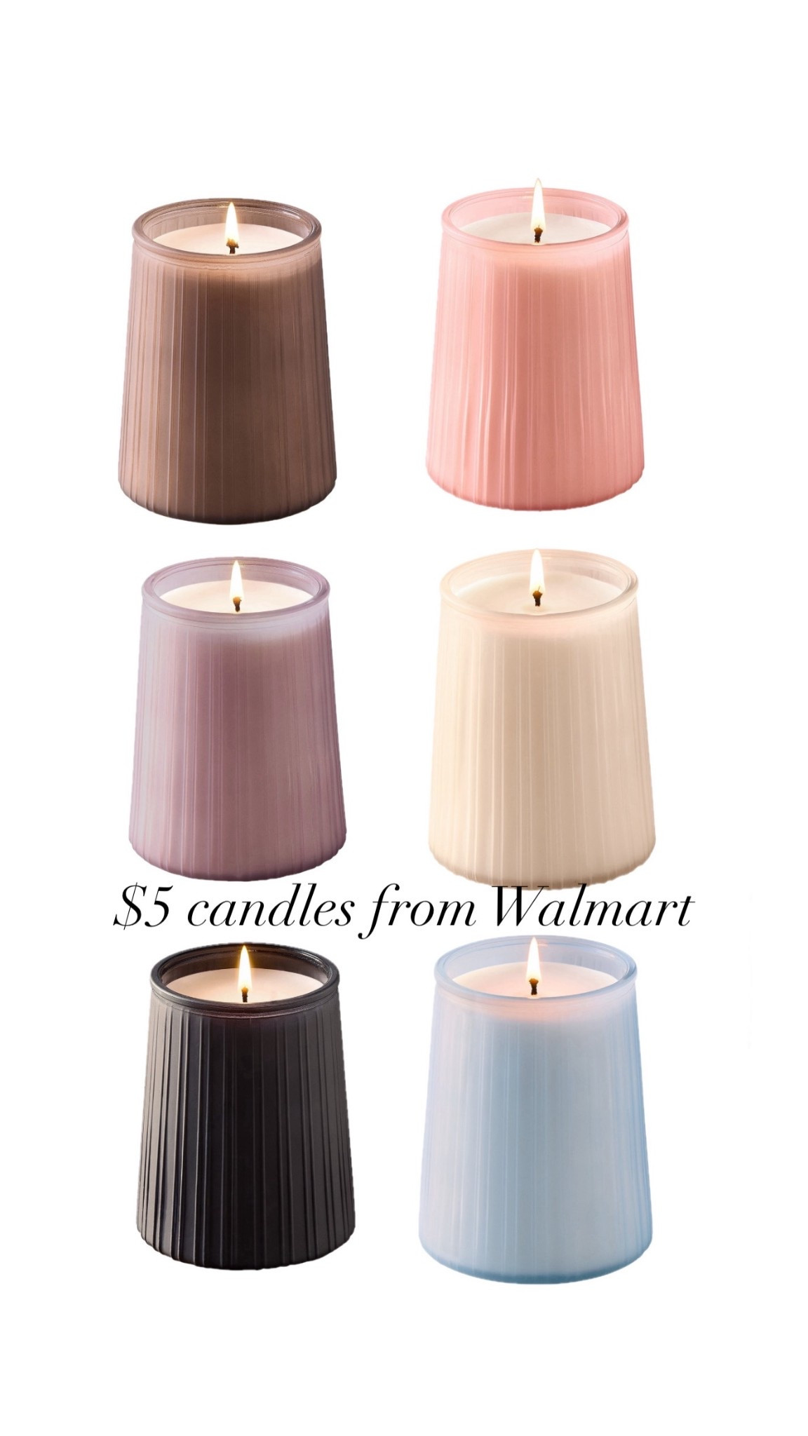 $5 candles from Walmart! So cute and smell so good 🙌🏻

#LTKHome #LTKSeasonal