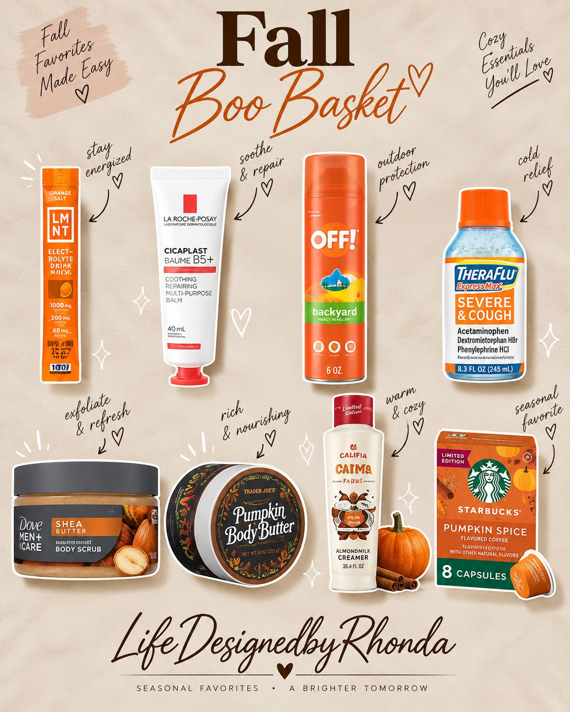 Cozy, cared-for & pumpkin-spiced — the Fall Boo Basket for feel-good essentials, warm sips & seasonal self-care 🍂🎃 

 #LTKActive #LTKHome #LTKBeauty