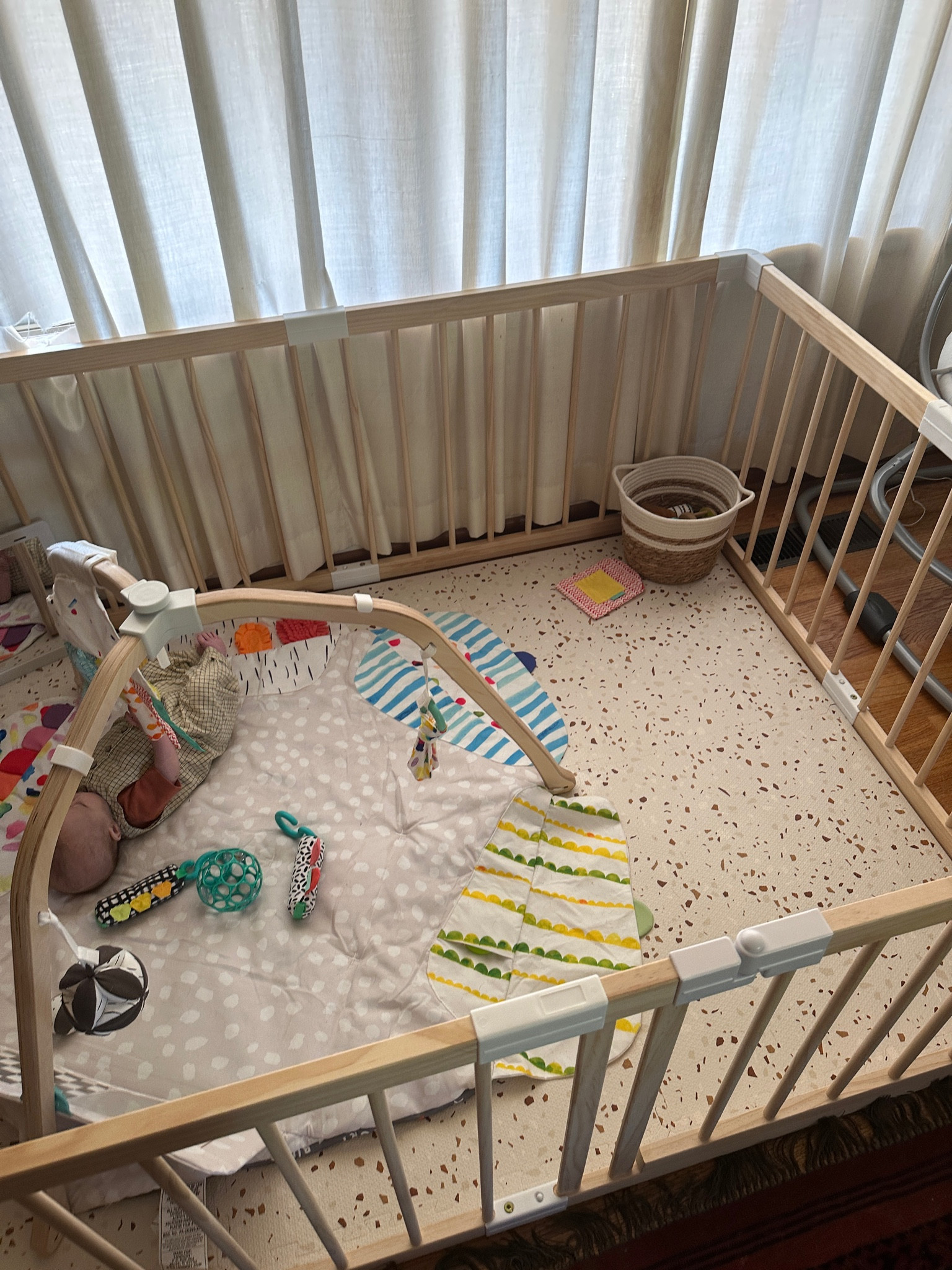 our playpens and fran’s favorite toys 