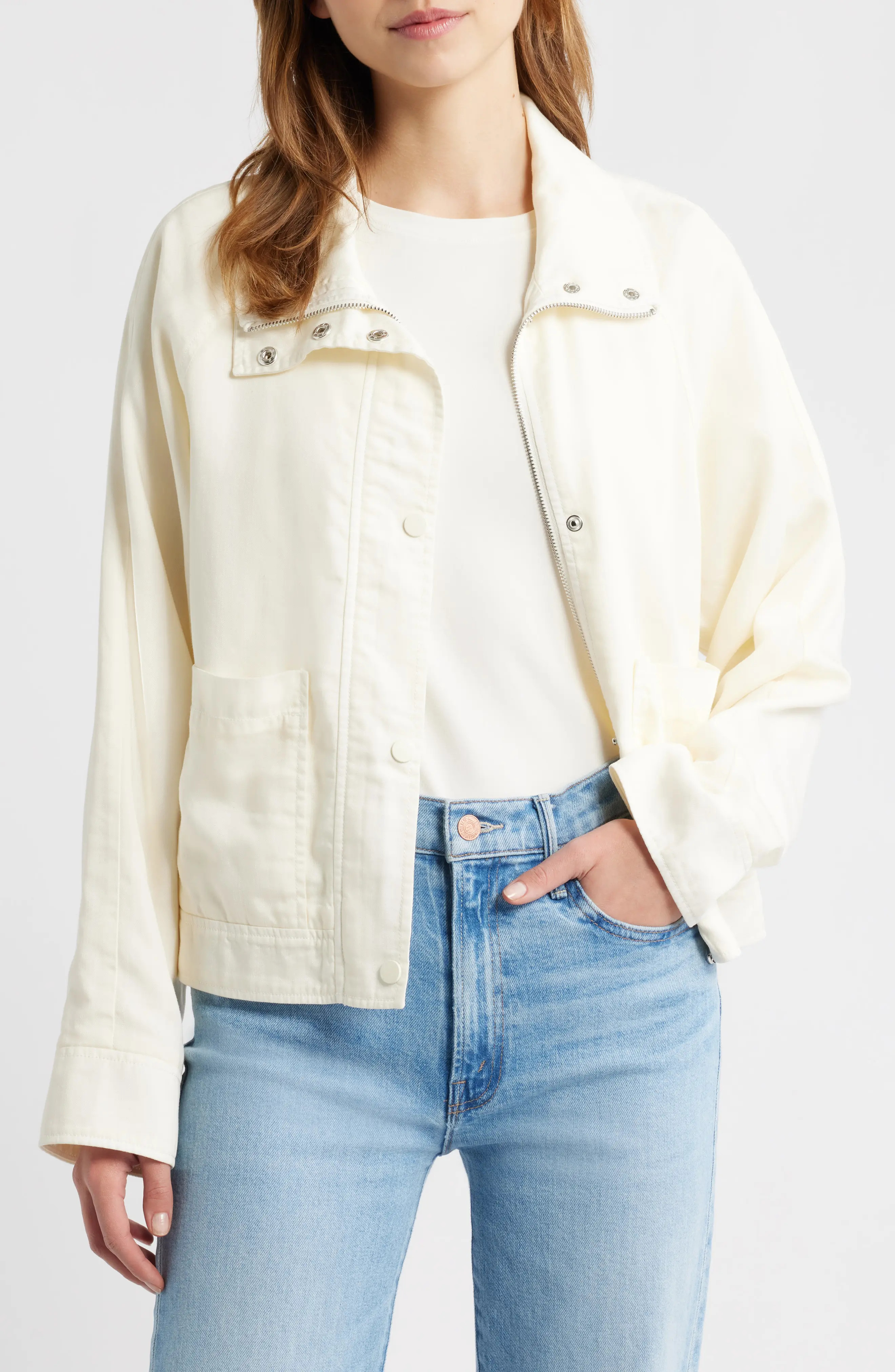 Bernardo Crop Utility Jacket (Women) | Nordstromrack | Nordstrom Rack