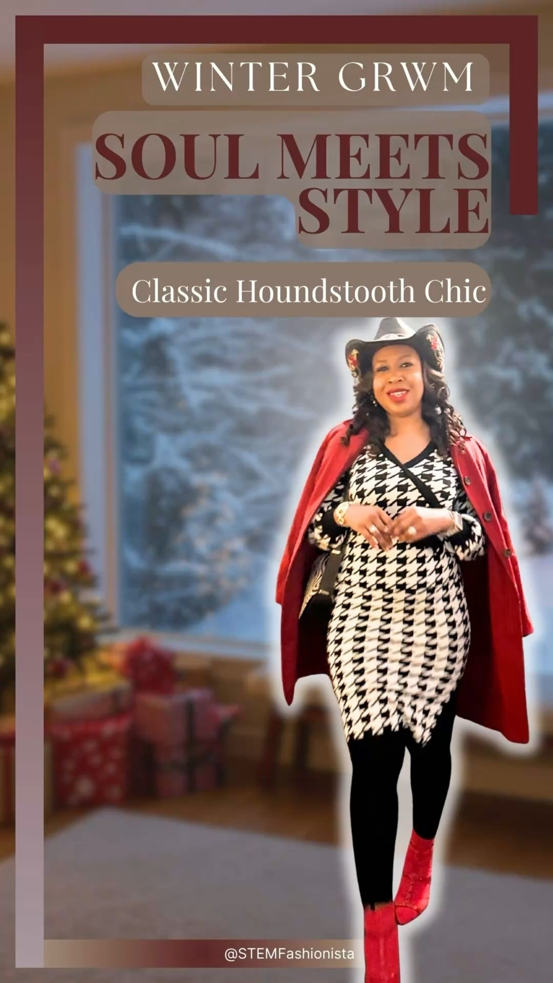 Classic houndstooth never misses 🖤🤍
This look was shopped from my closet, and I’ve linked similar pieces so you can recreate the vibe effortlessly.

A structured coat, timeless print, and bold accessories come together for a winter look that feels polished, confident, and chic—perfect for holiday events or an elevated day out.

Style that speaks before you do ✨

#LTKootd #LTKgrwm #LTKOver40