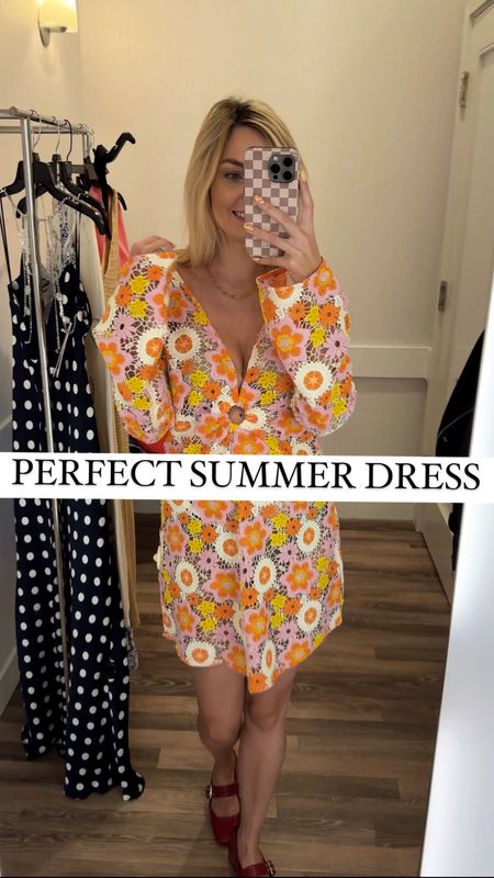 The crochet pattern is a staple in the summer closet. Bloomingdale’s has a great selection of colorful swim cover-ups and dresses which would be the perfect resort and vacation wear idea.

Summer outfit • orange dress • flower dress • sweater dress • swimsuit cover-up 

#LTKStyleTip #LTKSwim #LTKVideo