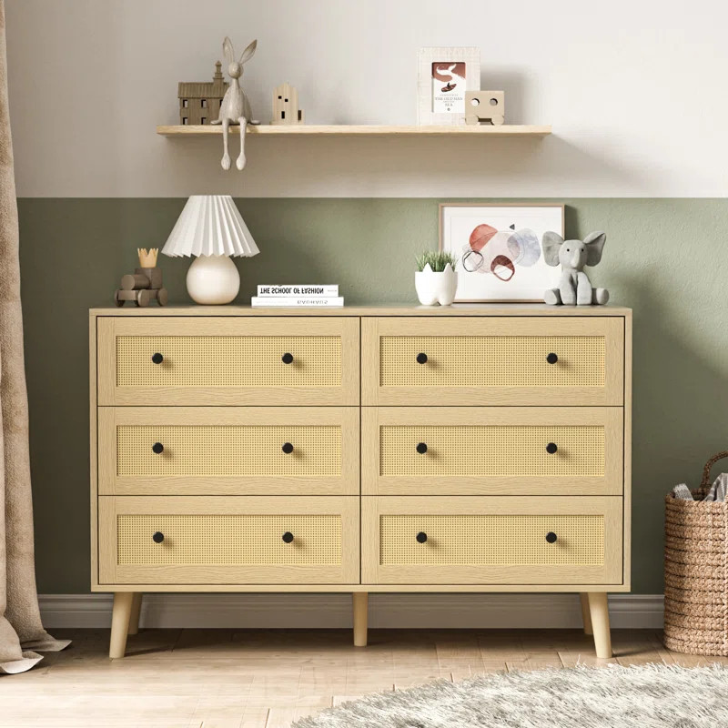 Aleeah 6 - Drawer Dresser | Wayfair North America