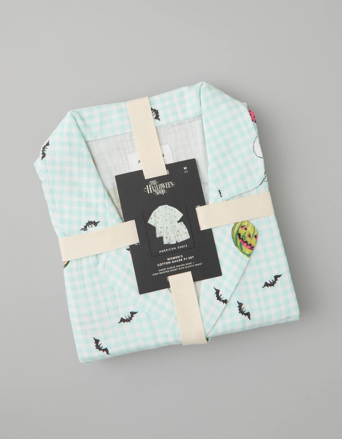 AE Cotton Gauze Short-Sleeve PJ Set | American Eagle Outfitters (US & CA)